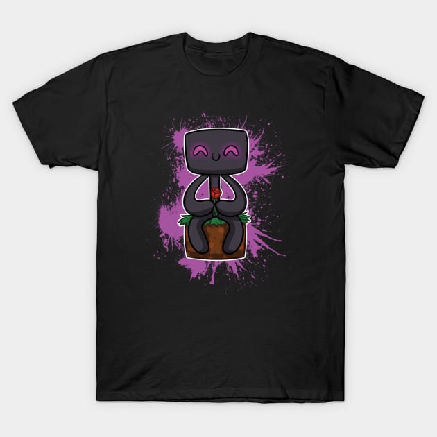 Chibi Enderman T-Shirt by sambeawesome